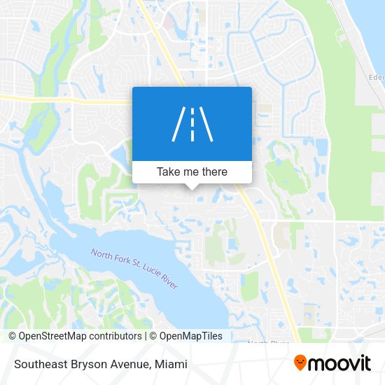 Mapa de Southeast Bryson Avenue