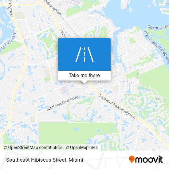 Mapa de Southeast Hibiscus Street