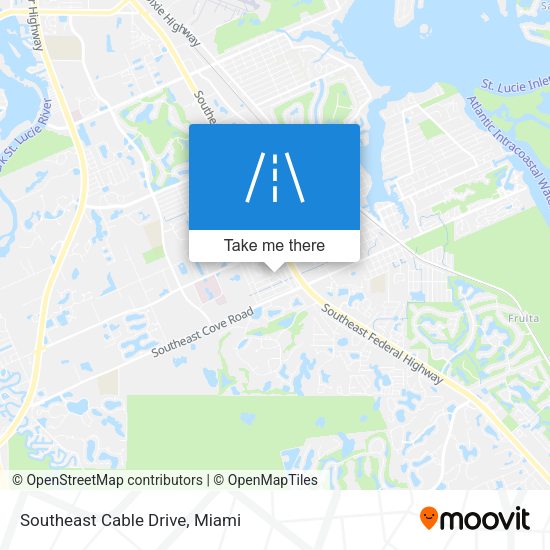 Mapa de Southeast Cable Drive