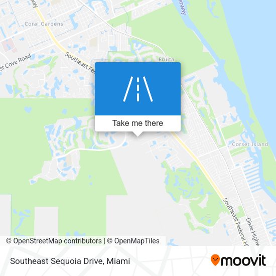 Mapa de Southeast Sequoia Drive