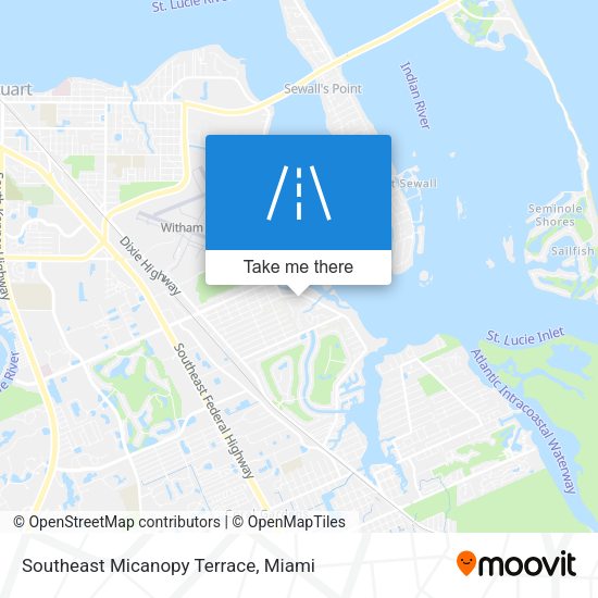 Southeast Micanopy Terrace map
