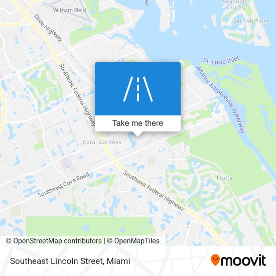 Mapa de Southeast Lincoln Street