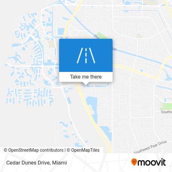 Mapa de Cedar Dunes Drive