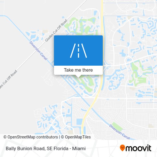 Mapa de Bally Bunion Road