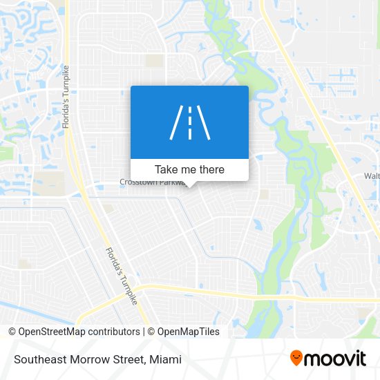 Southeast Morrow Street map