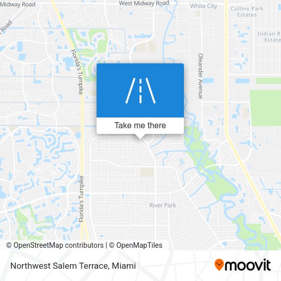 Northwest Salem Terrace map