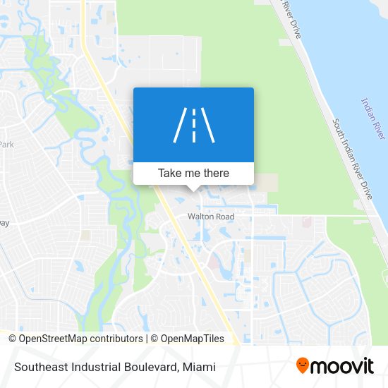 Southeast Industrial Boulevard map