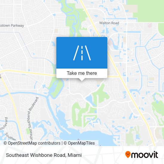 Mapa de Southeast Wishbone Road