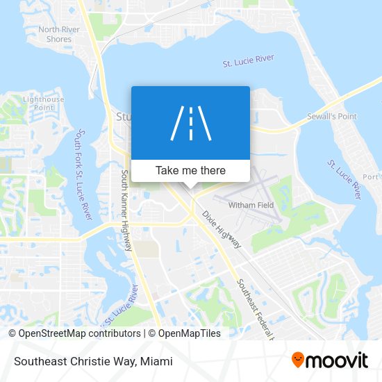 Mapa de Southeast Christie Way