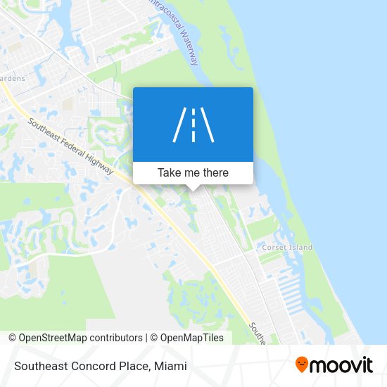 Mapa de Southeast Concord Place