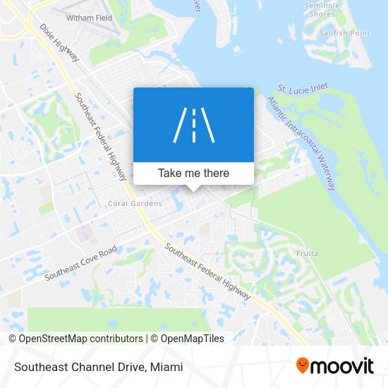 Mapa de Southeast Channel Drive