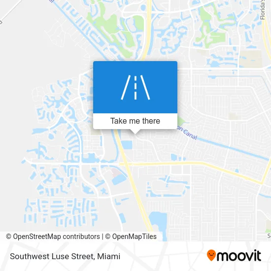 Southwest Luse Street map