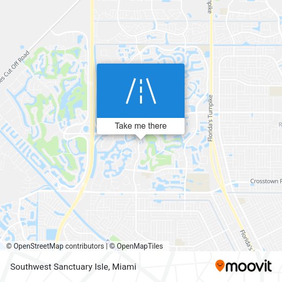 Southwest Sanctuary Isle map