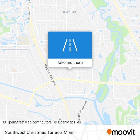 Southwest Christmas Terrace map