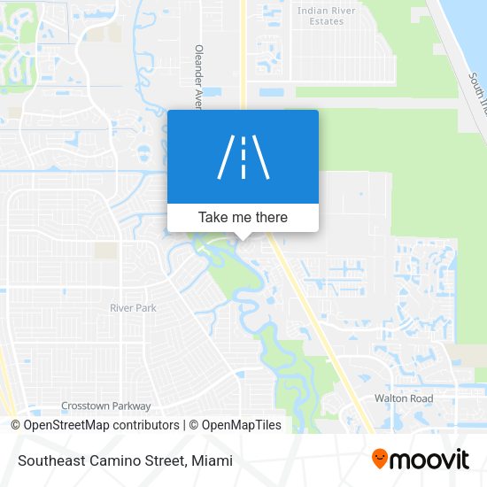 Mapa de Southeast Camino Street