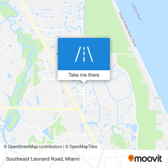 Mapa de Southeast Lennard Road