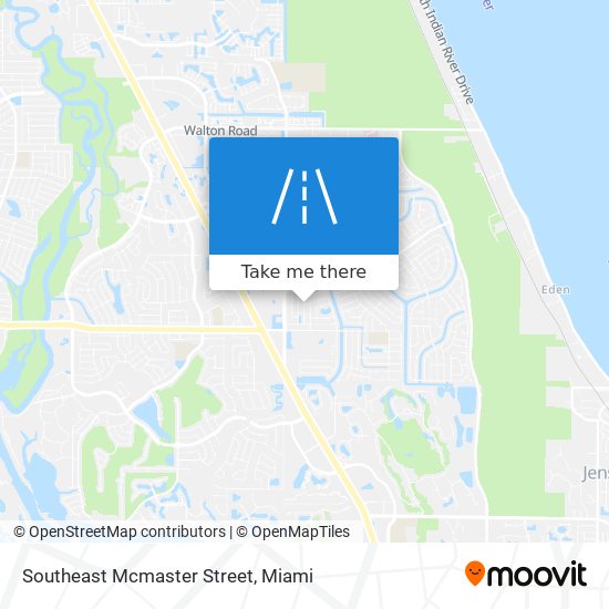 Southeast Mcmaster Street map