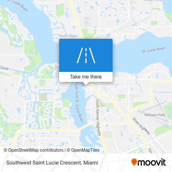 Mapa de Southwest Saint Lucie Crescent