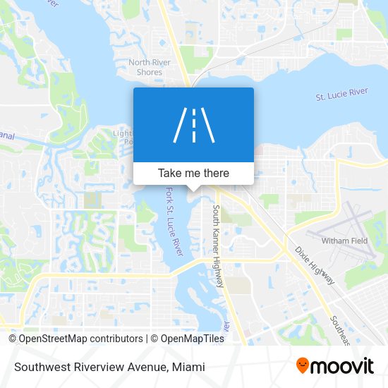 Mapa de Southwest Riverview Avenue