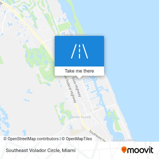 Southeast Volador Circle map