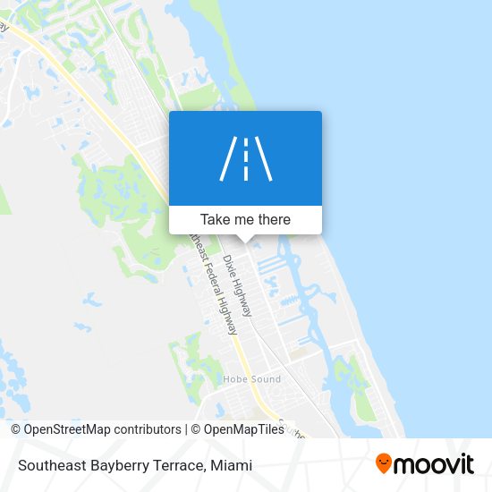 Mapa de Southeast Bayberry Terrace