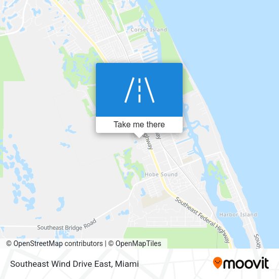 Mapa de Southeast Wind Drive East