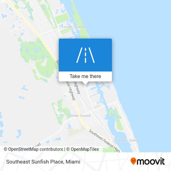 Mapa de Southeast Sunfish Place
