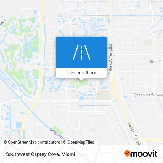 Mapa de Southwest Osprey Cove