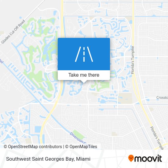 Southwest Saint Georges Bay map
