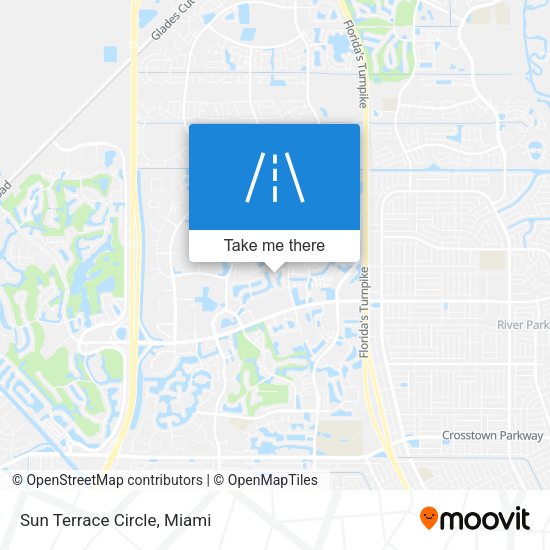 Sun Terrace Circle map