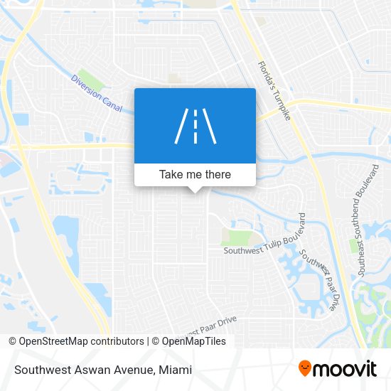 Southwest Aswan Avenue map