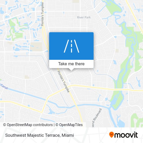 Southwest Majestic Terrace map