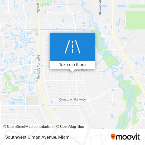 Mapa de Southwest Ulman Avenue