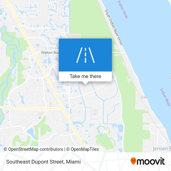 Mapa de Southeast Dupont Street