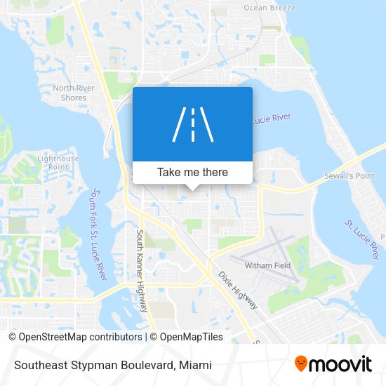 Mapa de Southeast Stypman Boulevard
