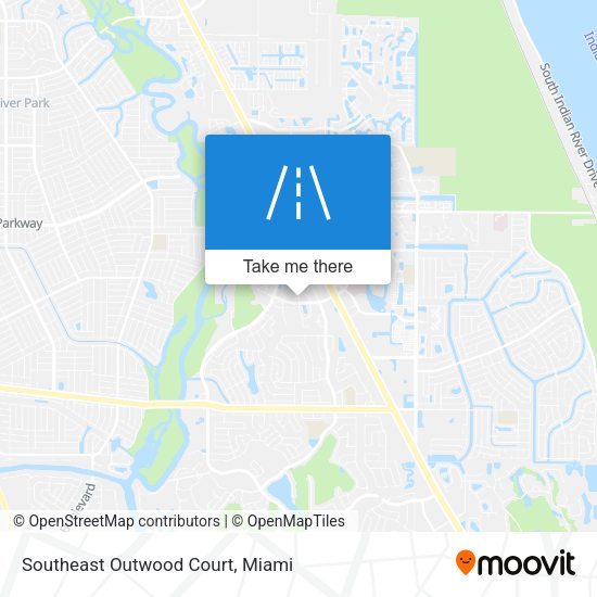 Mapa de Southeast Outwood Court