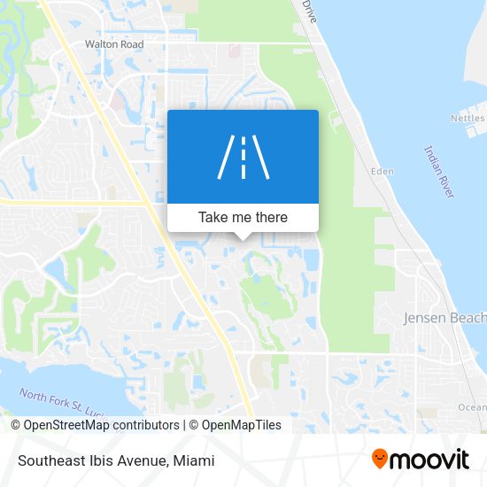 Mapa de Southeast Ibis Avenue