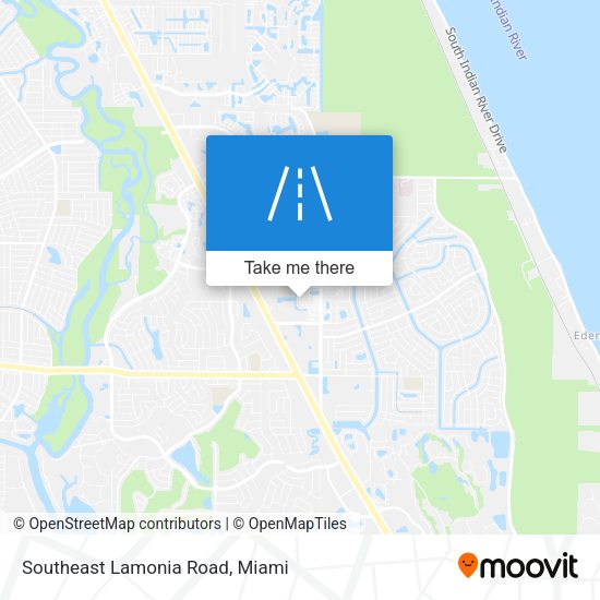 Mapa de Southeast Lamonia Road