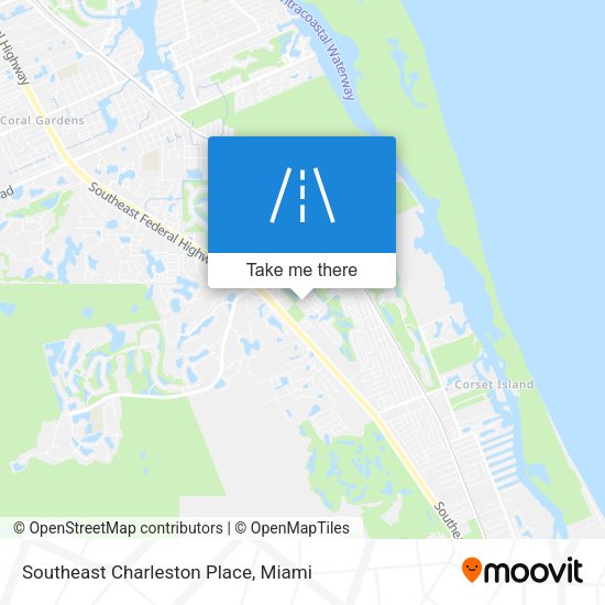 Southeast Charleston Place map