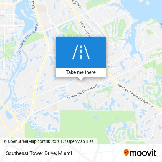 Mapa de Southeast Tower Drive
