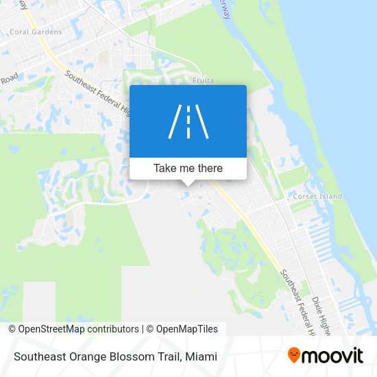 Southeast Orange Blossom Trail map
