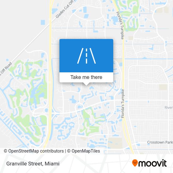 Mapa de Granville Street