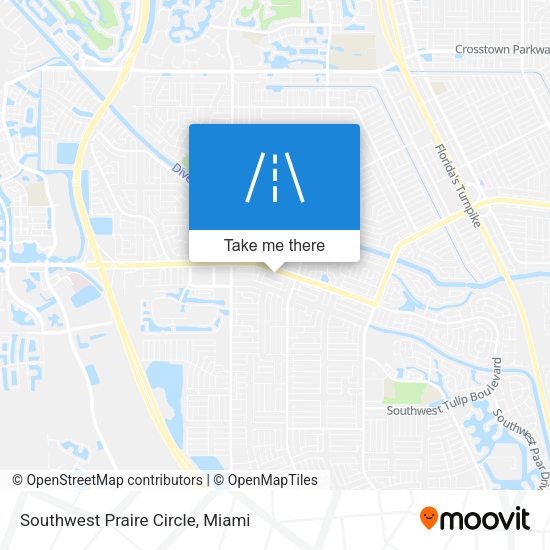 Mapa de Southwest Praire Circle