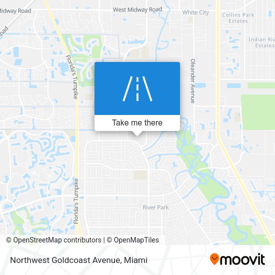 Northwest Goldcoast Avenue map