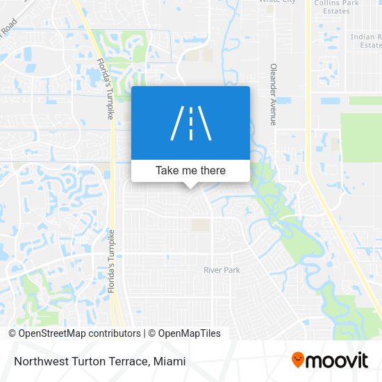 Mapa de Northwest Turton Terrace