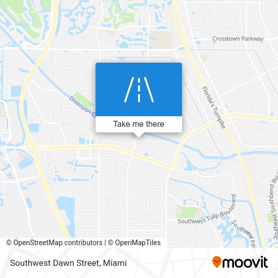Mapa de Southwest Dawn Street