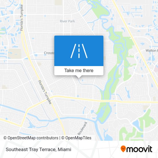 Mapa de Southeast Tray Terrace