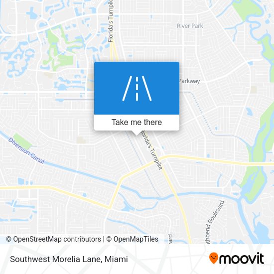 Mapa de Southwest Morelia Lane