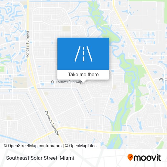 Mapa de Southeast Solar Street
