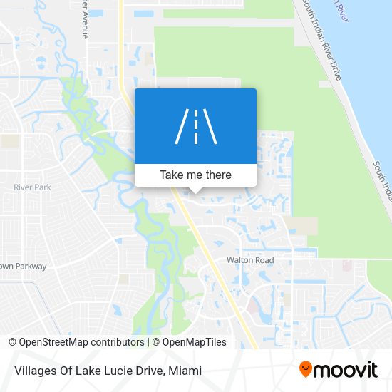 Mapa de Villages Of Lake Lucie Drive